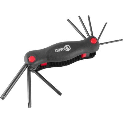 Jogo Hexalobular Nove54 T9 a T40 com Suporte Plástico 8 Peças Vonder