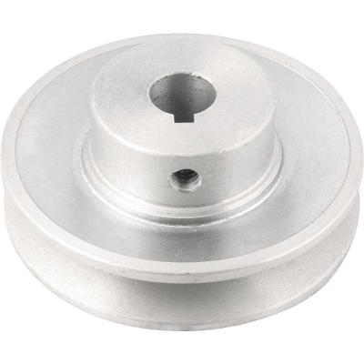 Polia de Alumínio 1 Canal Perfil a 90mm com Furo de 5-8 15,9mm Vonder