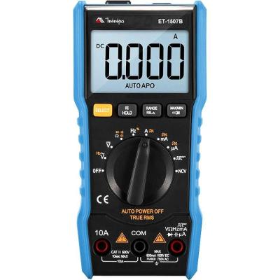 Multimetro Digital ET-1507B True RMS CAT III 600V LCD 6000 Contagens Minipa