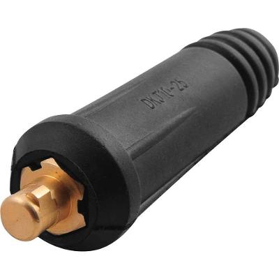 Conector Baioneta Macho 9,0mm para Cabo de Solda com Bucha de Redução para 10mm2 Vonder