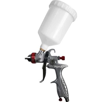 Pistola para Pintura Tipo Gravidade AS-887P Bico 1,4mm HVLP Ergonômica Madeira Metal Puma
