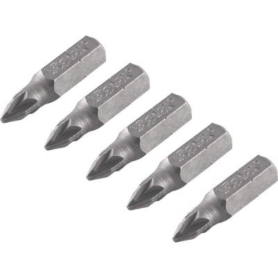 Jogo de Bits Ponteira Pozidrive com Encaixe 1-4 Nº 1 X 25MM Aço Cromo Vanádio Vonder