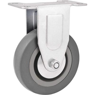Rodízio Fixo Industrial Leve 4 para Móveis e Equipamentos Cinza Vonder
