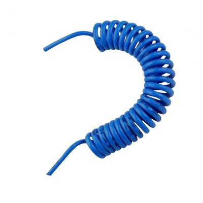 Tubo Mangueira Espiral para Limpeza 3,5 Metros Azul Poliuretano Hidraflux
