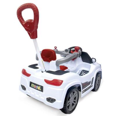 Carrinho de Passeio Infantil BM Laram com Anel de Proteção Cinto de Segurança Branco Maral