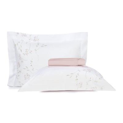 Jogo de Cama Queen 3 Peças Botanique Percal 200 Fios 100% Algodão Estampa Floral Rosa Altenburg