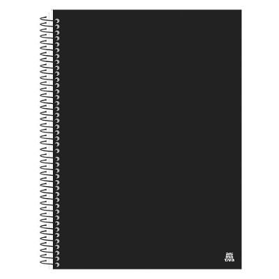 Caderno Universitário Kbum 10 Matérias 140 Folhas Espiral Preto