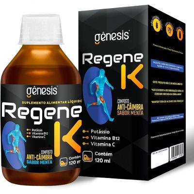 Suplemento Alimentar Gênesis Regene K com Vitamina C B12 120ML