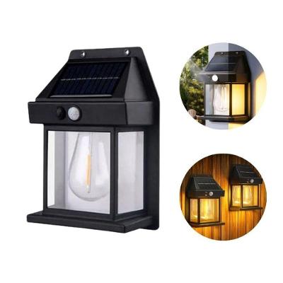 Lâmpada de Parede Solar com Sensor de Movimento BK-88 Led Recarregável 600 Lumens