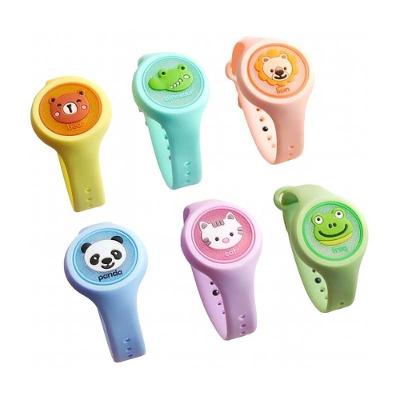 Pulseira Repelente Infantil Proteção Natural Anti Mosquito Essência Sólida Ajustável Silicone