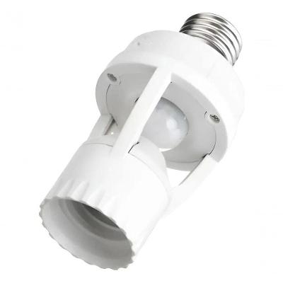 Kit 02 Sensor de Presença com Fotocélula para Lâmpada Soquete E27 Bonanza