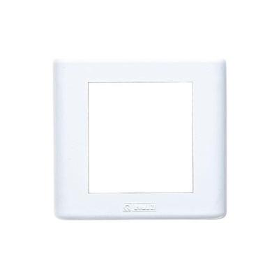 Canaleta PVC com Placa 2 Módulos Jeri Proteção de Cabos Branco Romazi