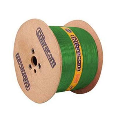 Cabo Elétrico Flexível 10mm² Bobina 300m Verde para Instalações Elétricas Cobrecom