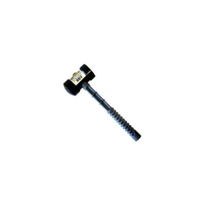 Martelo de Borracha Preto 60mm Cabeça Macia Ideal para Aplicação de Pisos Dtools