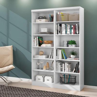 Livreiro Multiuso 6 Prateleiras 6 Nichos MDP Branco Qmovi