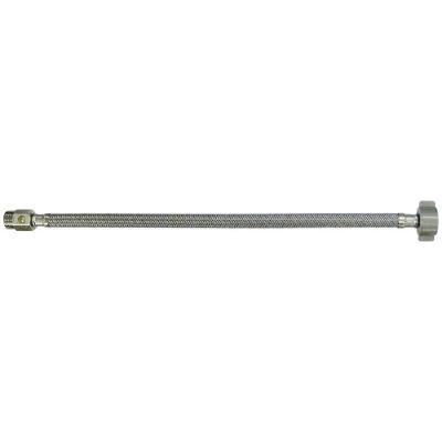 Engate Flexível com Registro Inox Trançado 1-2 40cm Vedação Segura Japi