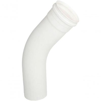 Curva para Esgoto 45° Longa 75mm com Ângulo de 45° e Diâmetro de 75mm Plastilit