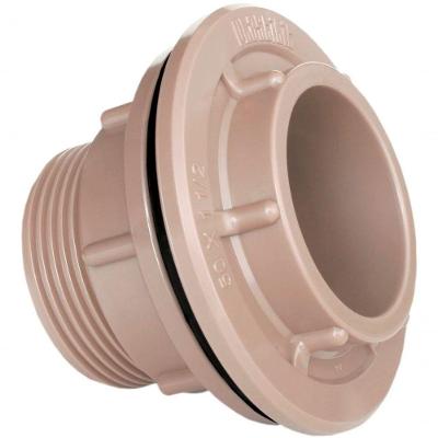 Adaptador Soldável com Flange e Anel 50mm X 1.1-2 para Tubulações de PVC Plastilit