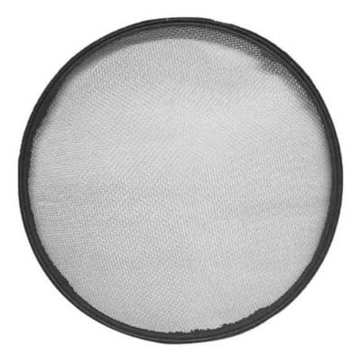 Peneira para Arroz Pvc Aro 55 Preta Profissional Cozinha Industrial PVC Preto Comep