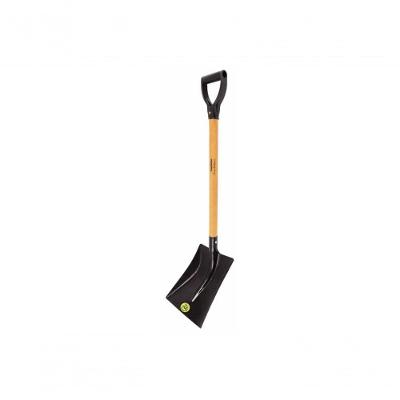 Pá com Cabo de Madeira 71cm para Agricultura Construção Civil e Jardinagem Preto Tramontina