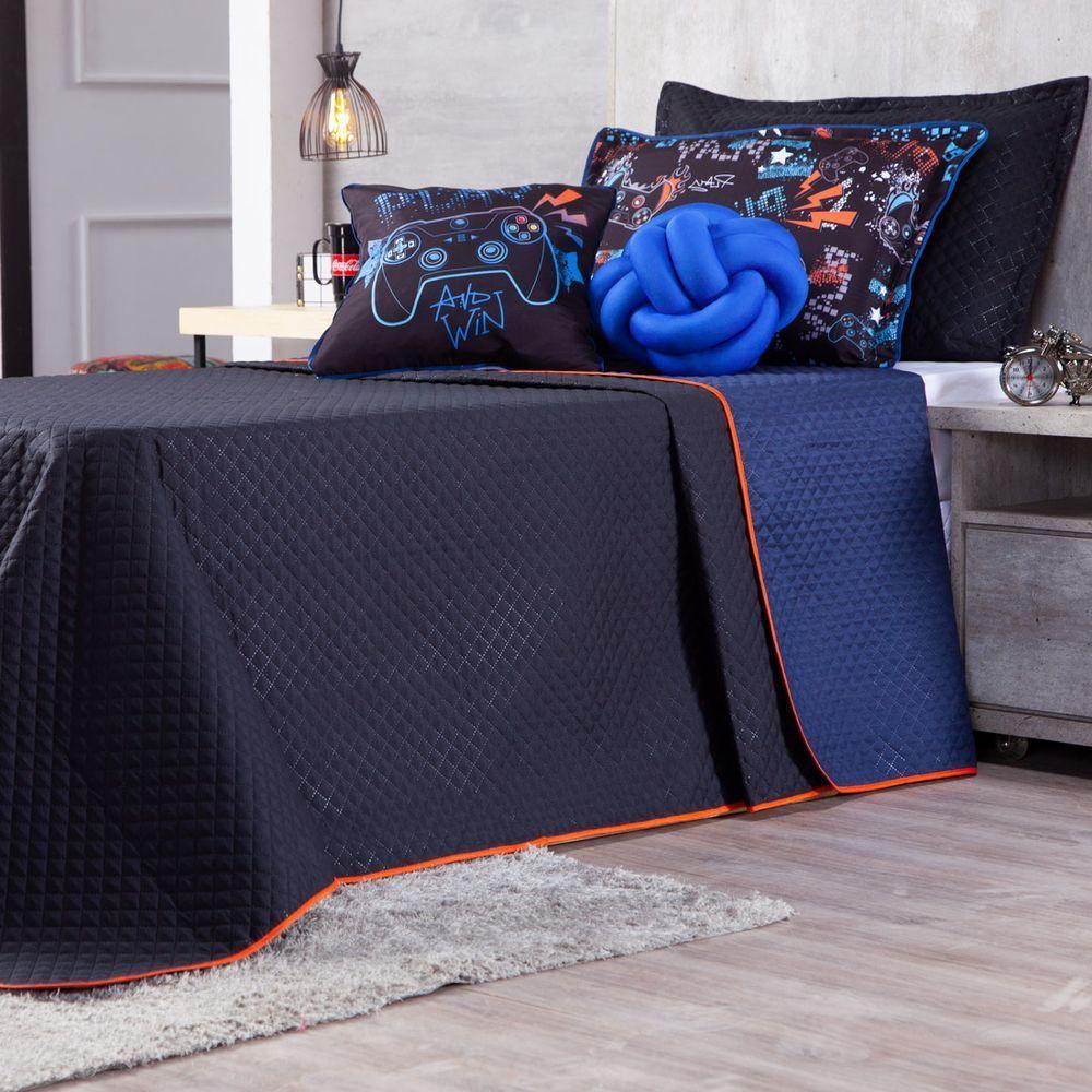 Cobre Leito Game Win Almofadas 05 Peças - 4
