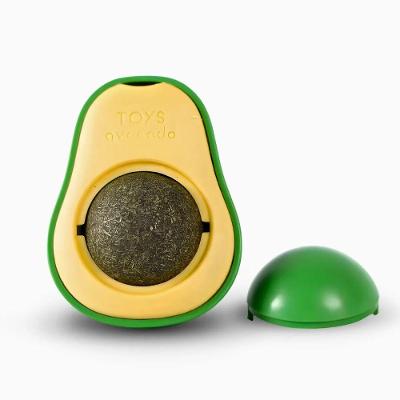 Brinquedo Interativo para Gatos com Catnip Abacate Plástico Único