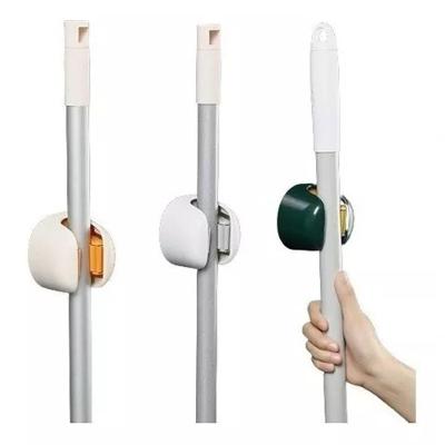 Suporte Organizador de Vassouras e Rodos Premium Plástico ABS 1 Unidade Home Goods