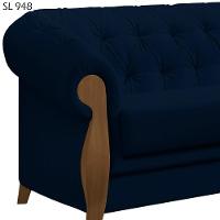 Kit Sofa E Poltrona Decorativa Murano Veludo Sl 948 Moll Sl 948 - 7