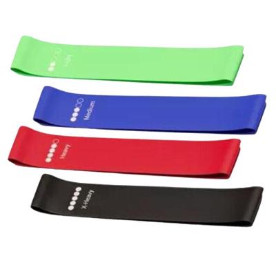 Faixa Elástica para Exercícios Kit 05 Super Band Diferentes Resistências Thor