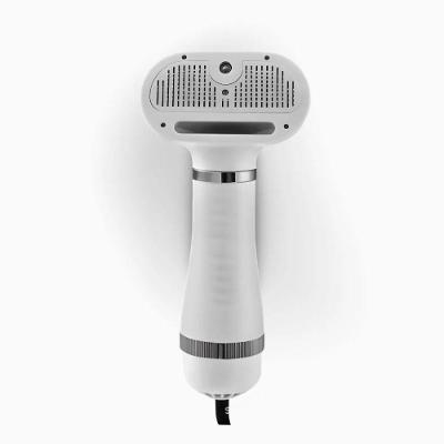 Secador Elétrico 2 em 1 Removedor de Pelos para Pets Branco 300W
