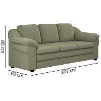 Kit Sofa 2 E 3 Lugares Dallas Linho Tce 1026 Moll Tce 1026 - 10