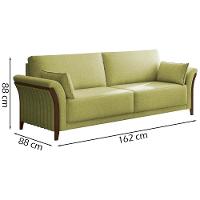 Kit Sofa 162 Cm E Poltrona Decorativa Royalle Linho Tce 1027 Moll Tce 1027 - 8