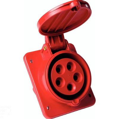 Tomada De Embutir Industrial 3p+n+t 32 A 380-415 Vca 6 H Tramontina Tramontina