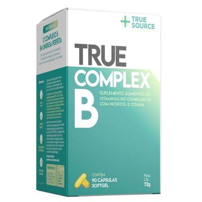 Suplemento Alimentar True Source True Complex B com Vitaminas do Complexo B Colina e Inositol 90