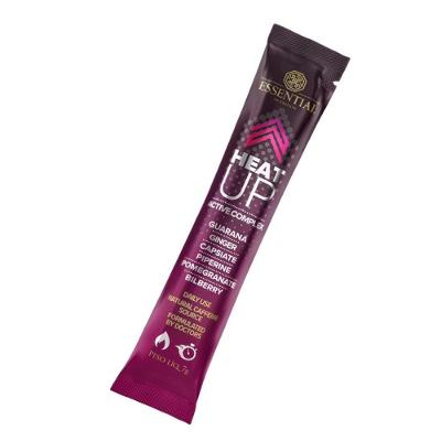 Suplemento Alimentar Essential Nutrition Heat Up Stick Termogenico 80MG Cafeina Roma com Especiarias