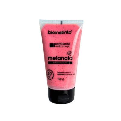 Esfoliante Corporal e Facial Banho Premium Limpeza Profunda Melancia com Colágeno Bio Instinto 150g