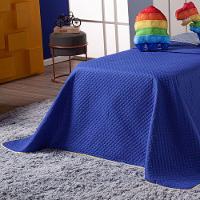 Cobre Leito Pop It Azul Dupla Face Almofadas Solteiro 6 Peça - 7