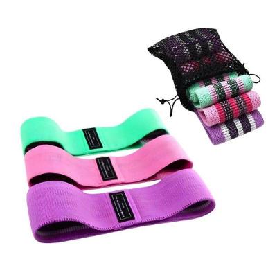 Faixa Elástica de Exercício Hip Resistance Bands Kit 6 Faixas com Resistências Diferentes