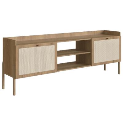 Rack Oslo - Hanover 183CM MDP com Pés de Madeira Café Artesano Móveis