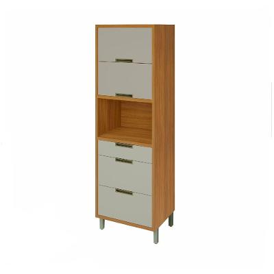 Paneleiro 2 Portas 3 Gavetas Nesher Imperatriz 70cm Mdf