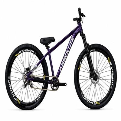 Bicicleta Nero 5 Mountain Bike Aro 26 Alumínio Single Freio Hidráulico Absolute Roxo