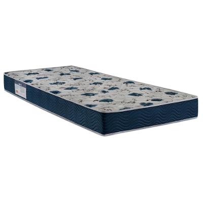 Cama Box com Colchão Solteiro Iso 60 D28 Solteirão Espuma Branco Ortobom 108CM 198CM