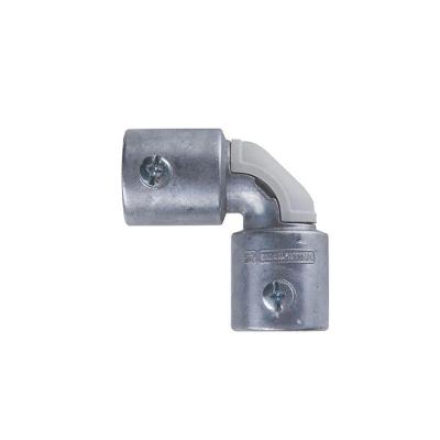 Conector Alumínio Box Curvo sem Rosca 1” Proteção para Cabos Elétricos Uso Residencial Comercial