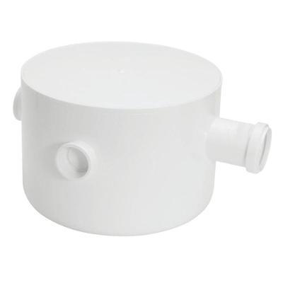 Caixa de Gordura Redonda com 3 Entradas 250x172x50mm 3 Unidades Amanco