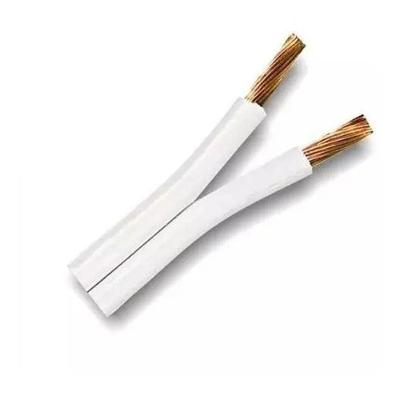 Cabo Flexível 2x1,0mm Antichamas em PVC Branco Corfio 100M