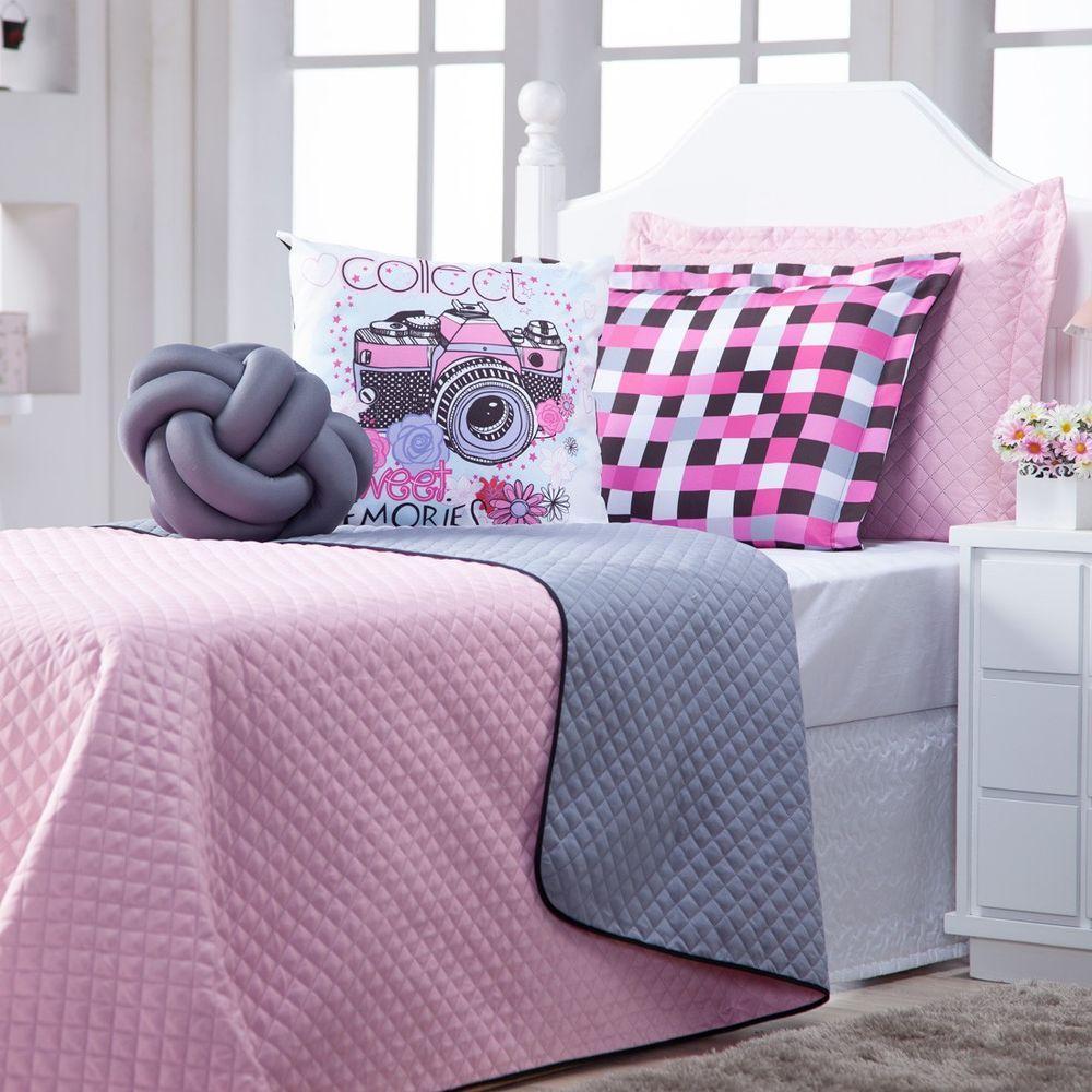 Cobre Leito Memories Almofadas 05 Peças - 10