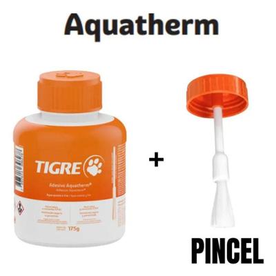 Adesivo para CPVC Aquatherm Uniao de Tubos e Conexoes Agua Quente e Fria Secagem Rapida Tigre 175g