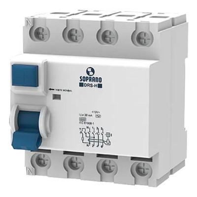 Interruptor Diferencial Dr Tetrapolar 40A 30MA com Proteção Bivolt Soprano