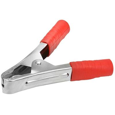 Garra Jacaré Clip VM100A Grande 100A Vermelha Fixação Segura Green 10 Peças