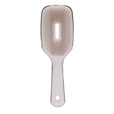Escova para Cabelos Flex Premium Ventilada Desembaraçar Pentear Prata Ricca